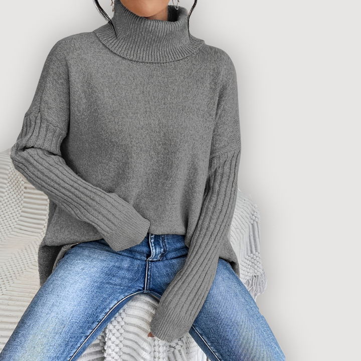 LORENA – COSY TURTLENECK JUMPER