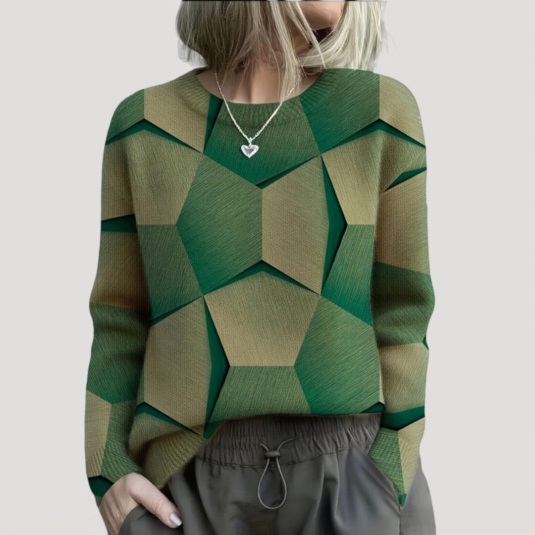 JOYCE – GEOMETRIC JUMPER