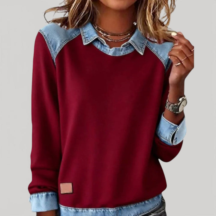 SILVIA – COLLARED JUMPER