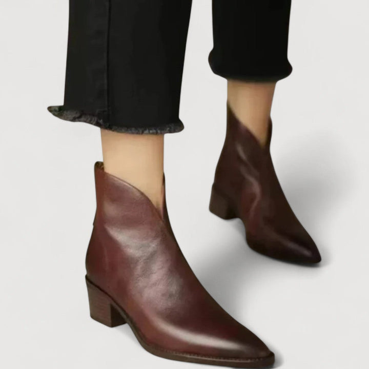 ANITA – LUXE LOW-HEEL BOOTS