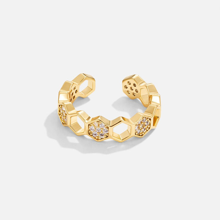 NOLA – GOLD & CRYSTAL RING